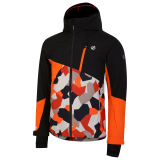 pánská zimní bunda Dare 2B Baseplate Ski - černá/oranžová
