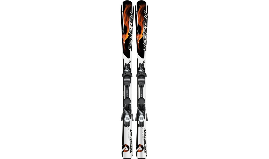 juniorské lyže Sporten X-Fighter JR + vázání LRX 7.5 AC
