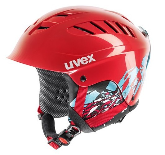 juniorská lyžařská/snb helma Uvex X Ride, red/blue