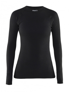 dámské funkční triko s dlouhým rukávem CRAFT - Warm Wool - černé
