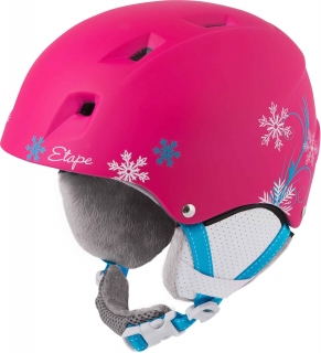 dětská lyžařská/snb helma ETAPE - Scamp - růžová