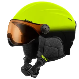 lyže/snb helma Relax-Twister Visor-RH27R - zelená/černá