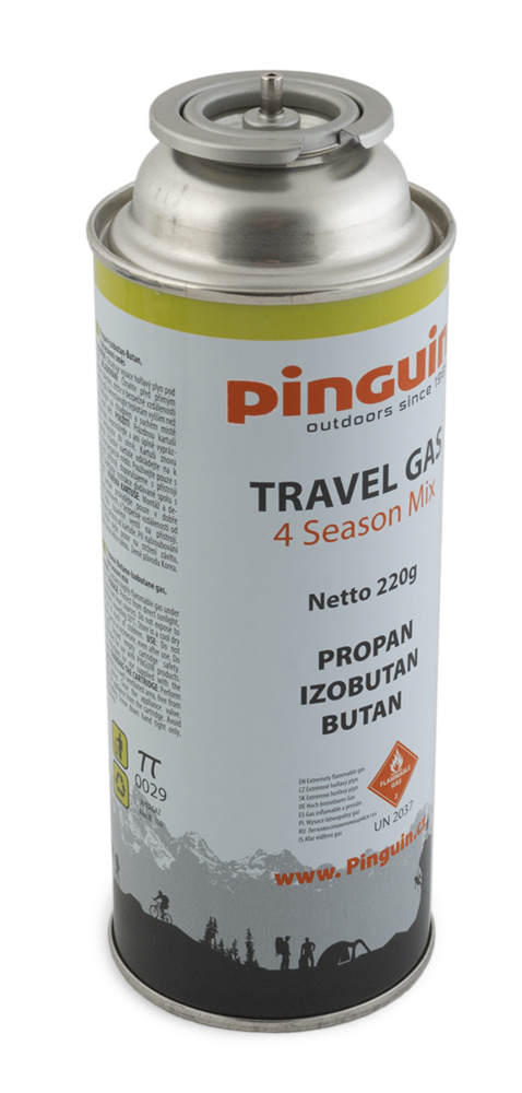 plynová kartuše PINGUIN - Travel Gas 220g